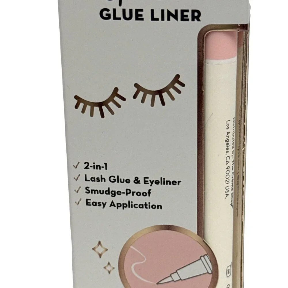 The Creme Shop Eye Lash Glue Liner Epic 2 in 1 Smudge Proof NEW Easy Apply